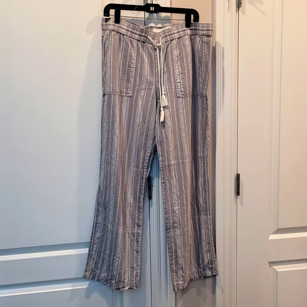 Like New Sonoma Linen Beach Pant Large